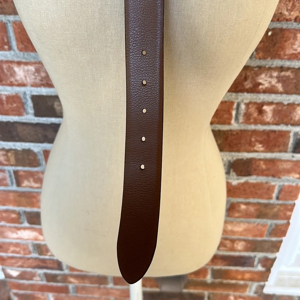 Joseph Abboud Punched Leather Belt
